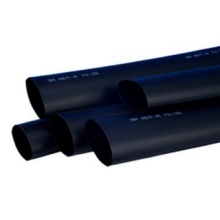 GUAINA TERMORESTRINGENTE 3M NERO CON ADESIVO RESTRINGIMENTO 4.5:1 DIAM. 19MM LUNGH. 1M - 3M ITALIA MDTA19/6 product photo