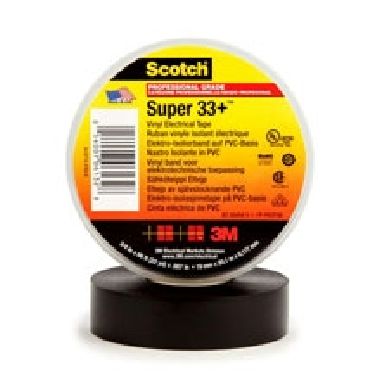 NASTROPVC 19MM 20MT NERO AUTOESTINGUENTE - 3M ITALIA 33 - 3M ITALIA 33 product photo Photo 01 3XL