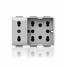 SIDE UNIKA COMPATIBILE CON BTICINO LIVINGLIGHT, 250 V, BIANCO - 4 BOX 4B/N/H21/XL product photo