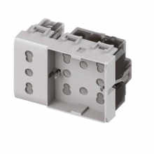 PRESA SIDE UNIKA XL PER VIMAR PLANA BIANCA - 4 BOX 4B/V14/H21/XL product photo