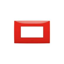 CHIARA PLACCA 4 MOD. ROSSO FUOCO - ABB 2CSK0405CH - ABB 2CSK0405CH - ABB 2CSK0405CH product photo