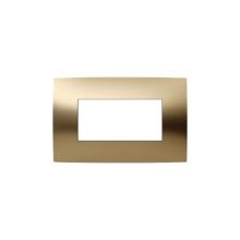 CHIARA PLACCA 4 MOD. ORO SATINATO - ABB 2CSK0454CH - ABB 2CSK0454CH - ABB 2CSK0454CH product photo