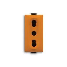 CHIARA PR.BIPASSO.2P+T 10/16A ARANCIO - ABB 2CSK1106CH - ABB 2CSK1106CH - ABB 2CSK1106CH product photo