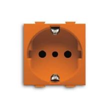 Presa UNEL 2P+T, 16 A, P30, arancione - ABB 2CSK1116CH product photo