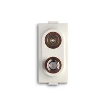 Presa coax demix passante, conn M/F 7dB - ABB 2CSK1120CH product photo