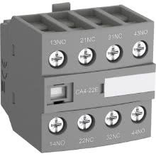 CA4-13M BLOCCO CONTATTI AUX 1NA+3NC FRONT - ABB CA413M - ABB CA413M - ABB CA413M product photo