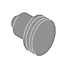N.50 TAPPI CHIUSURA PULSANTI D.22MM - ABB EV1137 - ABB EV1137 - ABB EV1137 product photo