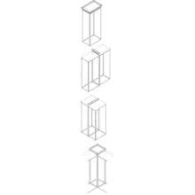 N.2 PROF.TETTO IP31/41 COL.SIN.P=700MM - ABB PKST0700 product photo