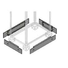 N.2 FLANGE ZOCCOLO F/R H=100MM L=400MM - ABB PPFM1040 - ABB PPFM1040 - ABB PPFM1040 product photo