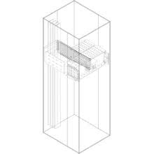 Separatore terminali MIP H=250mm per strutture P=900mm - ABB PSVS2590 product photo