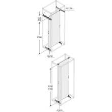 PIASTRA DI FONDO INTERA H=2000MM L=600MM - ABB PWRP2060 - ABB PWRP2060 - ABB PWRP2060 product photo