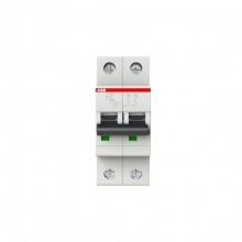 INTERRUTTORE AUTOMATICO 6KA 2P - ABB S202/C13 product photo