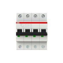 INTERRUTTORE AUTOMATICO 4,5KA 4P - ABB S204L/C40 product photo