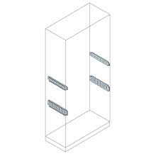 COPPIA DI TRAVERSE P=400MM H=48 - ABB TS1004 product photo