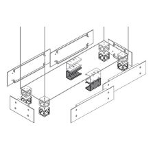 N.2 ZOCCOLI INTERMEDI H=100MM - ABB ZN1020 - ABB ZN1020 - ABB ZN1020 product photo
