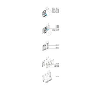 2 COPERTURE IP20 L=173MM (10MOD.DIN) - ABB ED2407 - ABB ED2407 product photo Photo 01 3XL