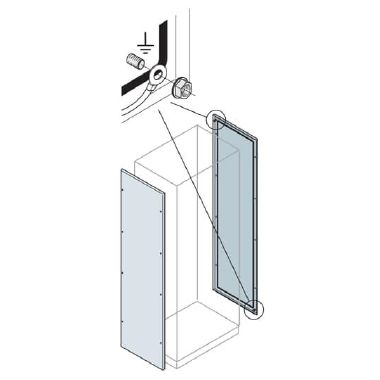 IS2 PAN LATERALE CIECO 2000X600MM - ABB EL2061K - ABB EL2061K product photo Photo 01 3XL