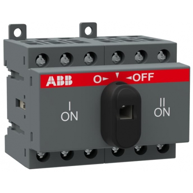 SEZIONATORE 3P COMMUTATORE 16A - ABB OT16F3C product photo Photo 01 3XL