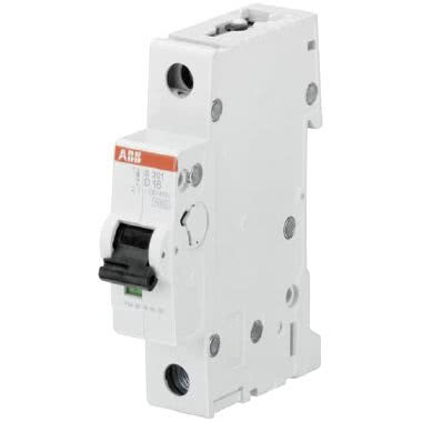 S201 D 4 INTERRUTTORE AUTOMATICO 6KA 1P - ABB S201/D4 product photo Photo 01 3XL