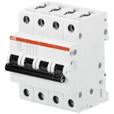Int. magnetotermico 6kA Curva D 6A - ABB S204/D6 product photo Photo 01 3XL