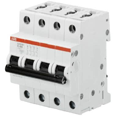 Int. magnetotermico 10kA Curva C 4A - ABB S204M/C4 product photo Photo 01 3XL