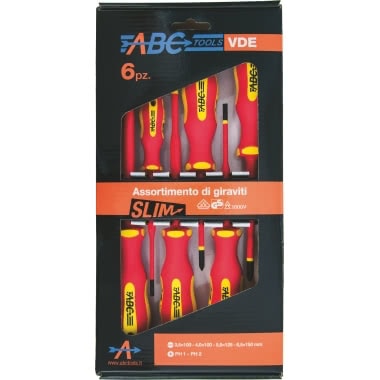KIT 6 GIRAVITI ISOLATI SLIM - ABC UTENSILI M71017260 - ABC UTENSILI M71017260 product photo Photo 01 3XL