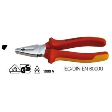 PINZE UNIVERSALI VDE LUNGH.180 MM - ABC UTENSILI M71298180 product photo Photo 01 3XL
