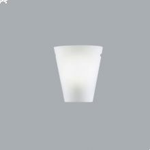PLAFONIERA MELODY PARETE D18 E14 MAX60 NICK/VETRO ALABASTRO - ANTEA LUCE 4184/18 product photo