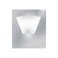 PLAFONIERA MELODY PARETE 2X60W E27+40W E14 NICK.VETRO ALABASTRO - ANTEA LUCE 4184/35 product photo