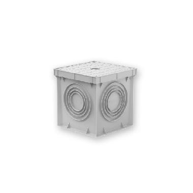 POZZETTO E COPERCHIO 20X20CM GRIGIO - ARNOCANALI PZC2020 product photo Photo 01 3XL