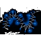 LUMINARIA STRINGA STRINGFLASH 40 LED BLU CON FLASH DECORAZIONE NATALE - ARTELETA FRL/40/N/B/LED product photo