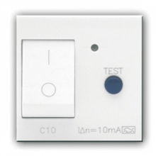 SISTEMA 44 INTER.MAGN.DIFF. 1P+N 6A DOMUS 2M 441062X6 - AVE 441062X6 product photo