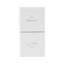 COMMUT.1P 10A 3POS.A PULS.WHITEK 1M - AVE 446053 product photo
