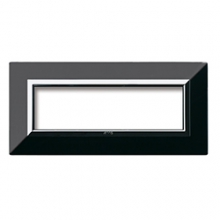 SISTEMA 44 PLACCA ZAMA44 NERO ASSOLUTO 7M 44P97NAL - AVE 44P97NAL product photo