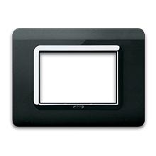 PLACCA TECN.44 NERO CORNIC.CROMO 3M - AVE 44PY03NAL product photo