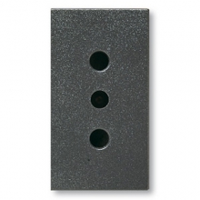 PRESA SICUR2 X 10 AMPERE NOIR 250V - AVE 45306TS product photo