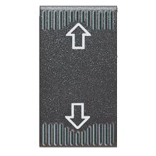 NOIR AX PULS.COMMUT.C/FRECCE 1P 10A 250V 1M - AVE 45353 - AVE 45353 product photo