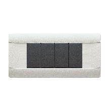 RAL45 PLACCA TECNOP.4M.GRIG.RAL7035 - AVE 45P04R - AVE 45P04R - AVE 45P04R product photo