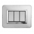 SISTEMA 44 PLACCA PERSONAL44 ALLUMINIO NAT. 3M 44P03ALS - AVE 44P03ALS product photo Photo 02 2XS