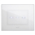 PLACCA VERATOUCH BIANCA VETRO 3 COMANDI A SCOMPARSA - AVE 44PVTC3BL product photo Photo 01 2XS