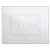 PLACCA VERATOUCH BIANCA VETRO 3 COMANDI A SCOMPARSA - AVE 44PVTC3BL product photo Photo 02 2XS
