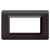 SISTEMA 44 PLACCA TECN.44 GRIGIO SCURO LUC. 4M 44PY04GSL - AVE 44PY04GSL product photo Photo 01 2XS