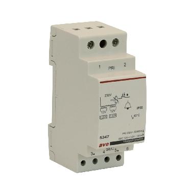 TRASF.VNP 230V VNS 12/24V PN15VA 2M - AVE 5347 - AVE 5347 - AVE 5347 product photo Photo 01 3XL