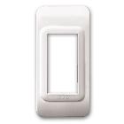 Placca Tecnopolimero, S44 in plastica colore bianco ral 9010 - 1 Mod. - AVE 44PF1B product photo