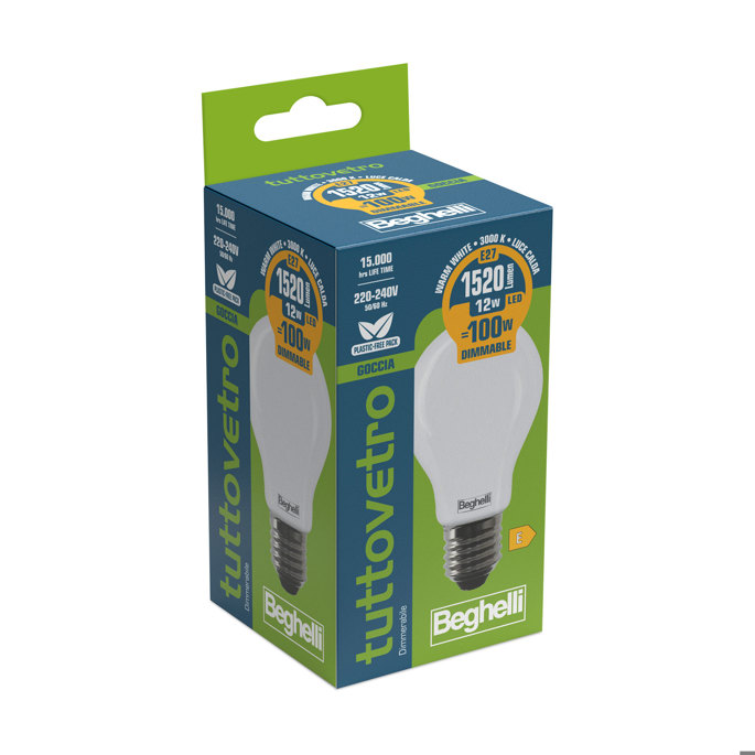 TVETRO LED OP GOC DIM 12WE273K - BEGHELLI 58096 product photo Photo 01 2XS