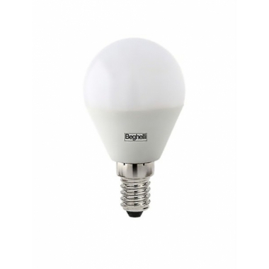 LAMPADA LED ELPLAST SFERA 5W 470 LUMEN E14 4000K - BEGHELLI 56813 product photo Photo 01 3XL