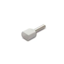 TERMINALE BUSSOLA DIN BIANCO 2X0,5MM - B.M. 00651 - B.M. 00651 - B.M. 00651 product photo