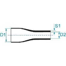 CINTURE SILICONE DARK GREY CM.125 - B.M. 079840525 - B.M. 079840525 - B.M. 079840525 product photo