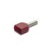 TERMINALE BUSSOLA DIN ROSSO 2X1MM - B.M. 00655 - B.M. 00655 - B.M. 00655 product photo Photo 01 2XS