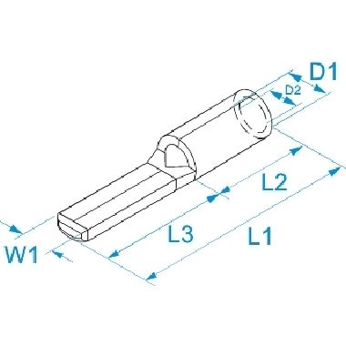 PUNTALE RAME STAGN.NON ISOLATO 10MM - B.M. 01450 - B.M. 01450 - B.M. 01450 product photo Photo 02 3XL
